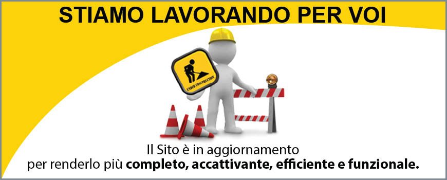 Nuovo sito in manutenzione